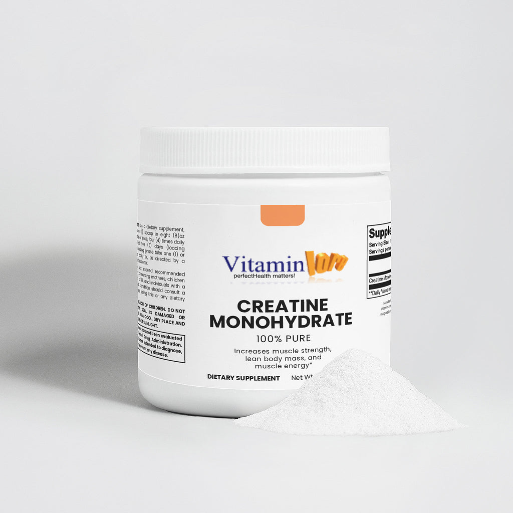 Creatine Monohydrate  Powder – Focus & Antioxidants | VitaminLore