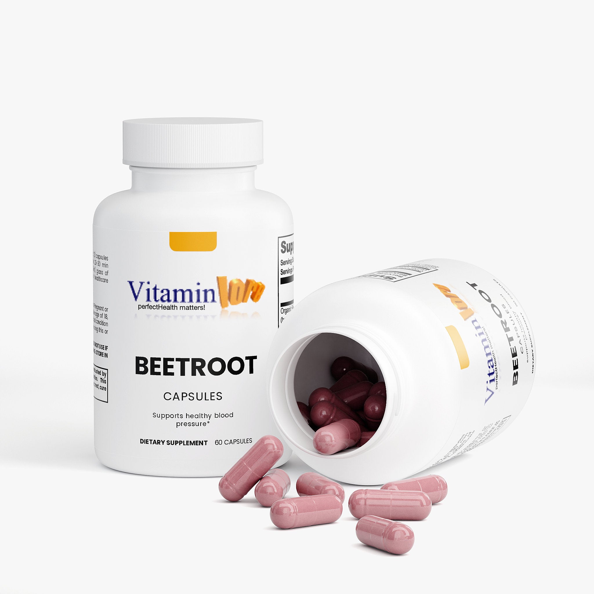 Beetroot Powder – Nitric Oxide & Circulation Support | VitaminLore