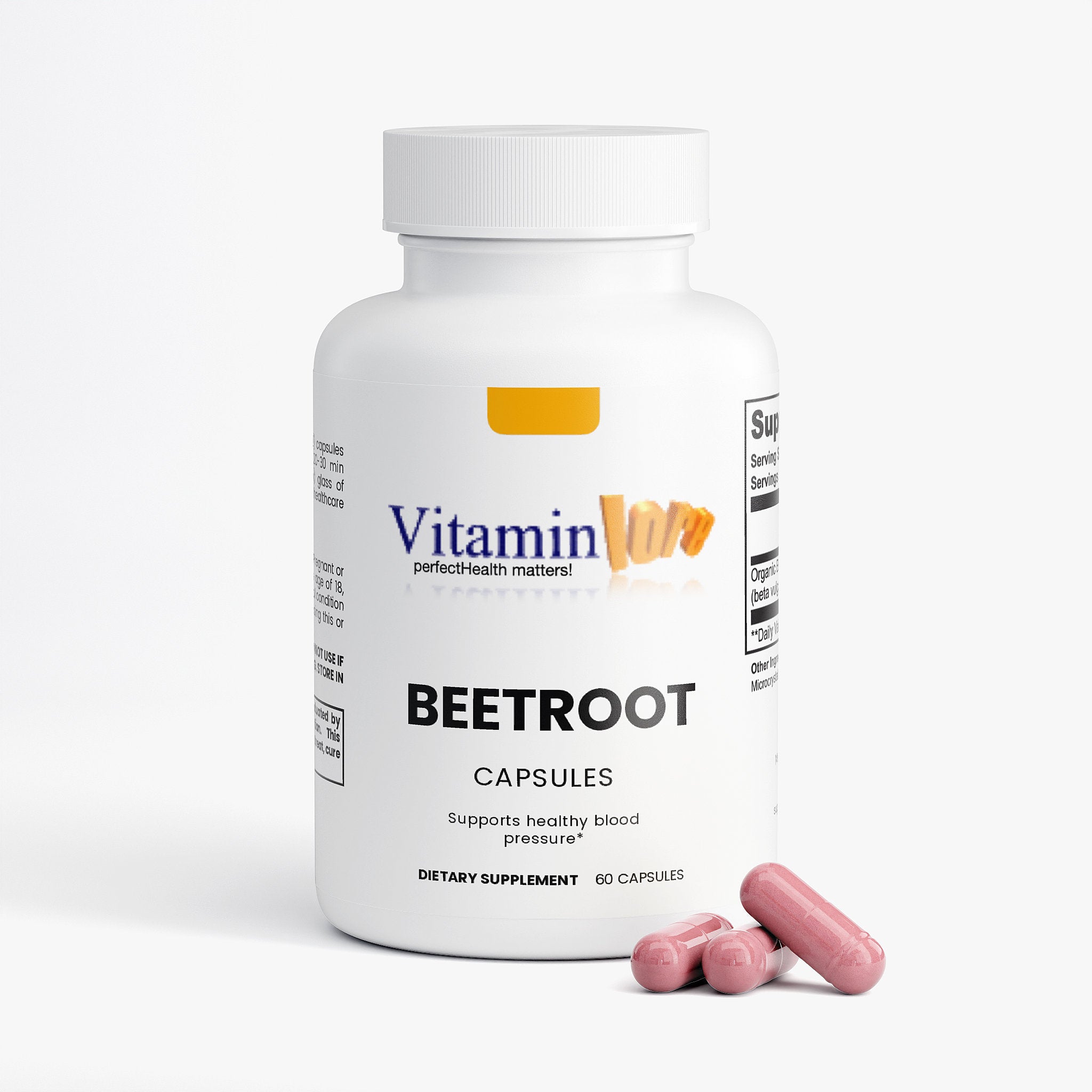 Beetroot Powder – Nitric Oxide & Circulation Support | VitaminLore