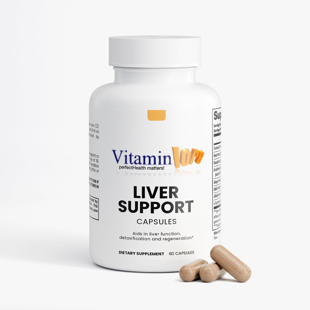 Liver Support Supplement – Supports Healthy Liver Function & Detoxification | VitaminLore