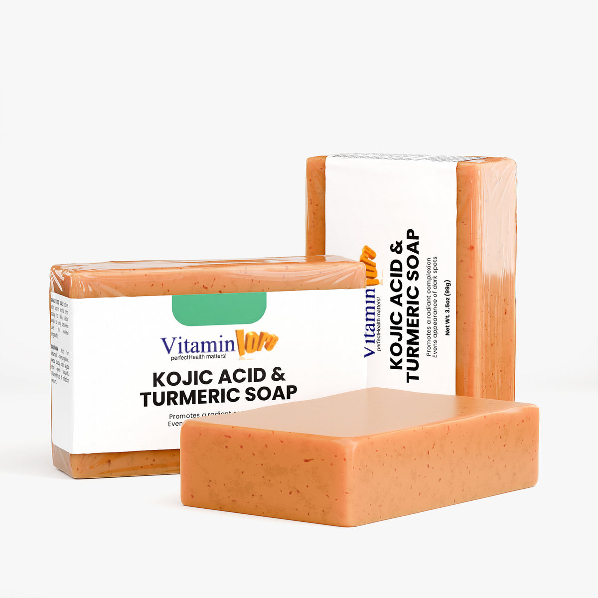 Kojic Acid & Turmeric Soap – Skin Brightening & Even Tone | VitaminLore