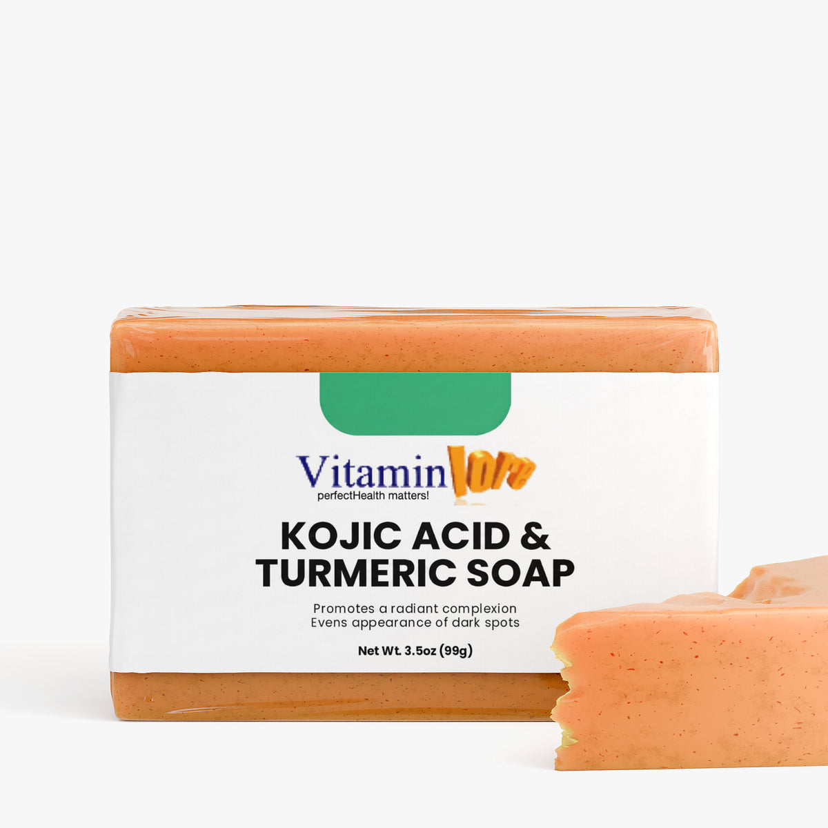 Kojic Acid & Turmeric Soap – Skin Brightening & Even Tone | VitaminLore