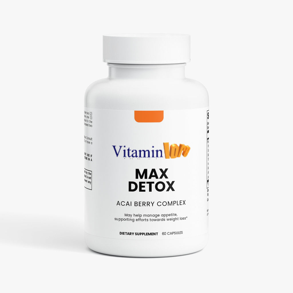 Max Detox Acai – Gentle Body Cleanse | VitaminLore