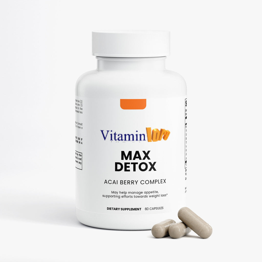Max Detox Acai – Gentle Body Cleanse | VitaminLore