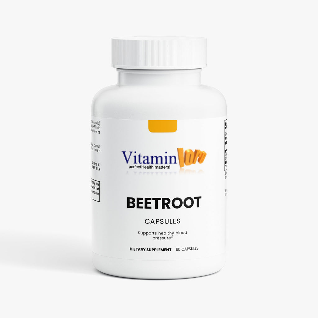 Beetroot Powder – Nitric Oxide & Circulation Support | VitaminLore