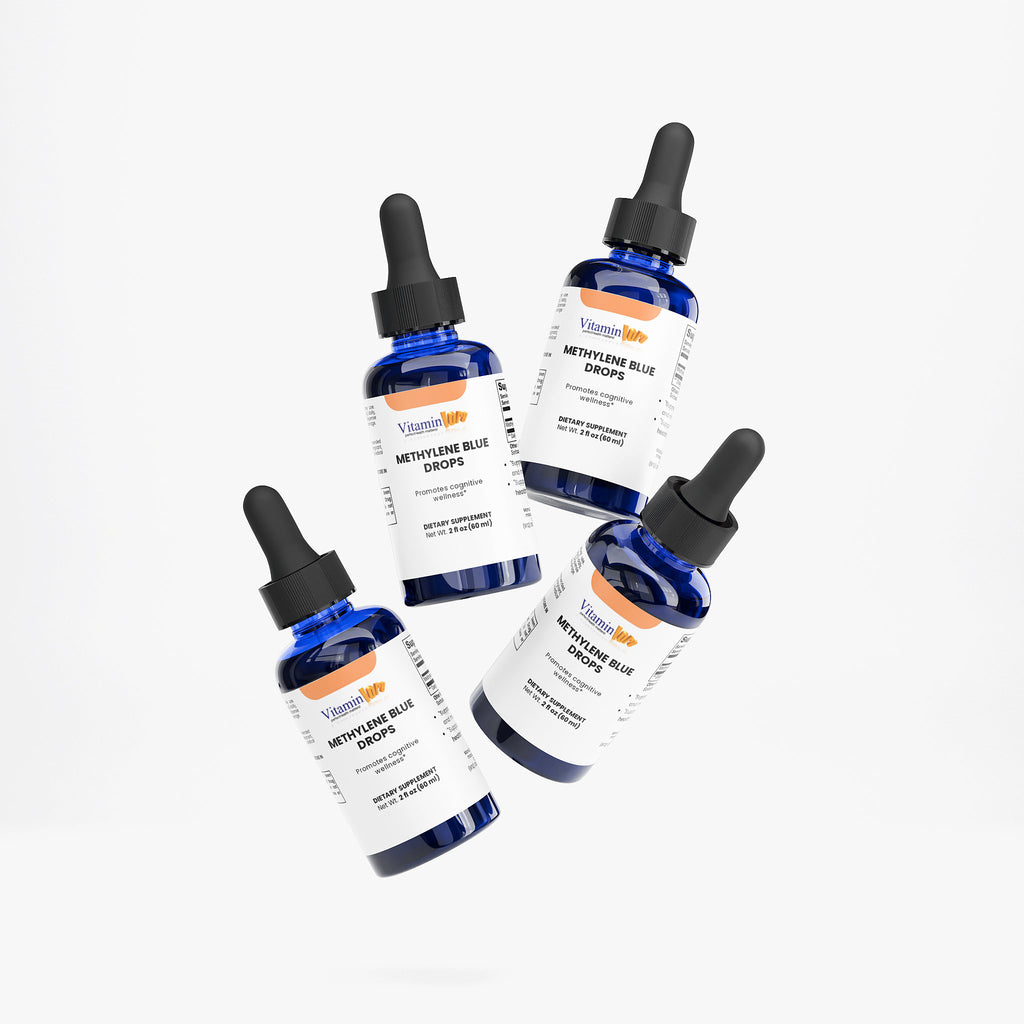 Methylene Blue Drops – Cognitive & Mitochondrial Support | VitaminLore