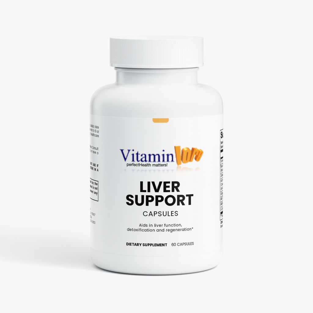 Liver Support Supplement – Supports Healthy Liver Function & Detoxification | VitaminLore