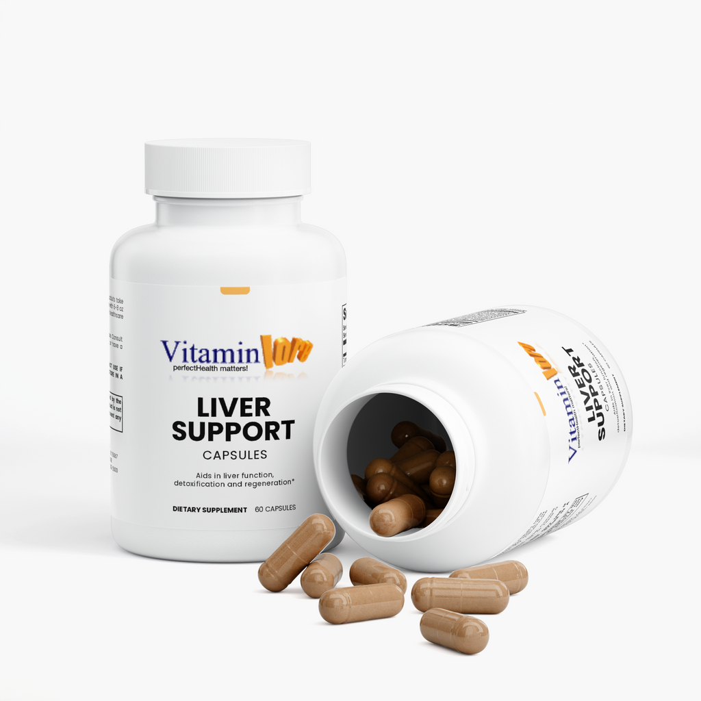 Liver Support Supplement – Supports Healthy Liver Function & Detoxification | VitaminLore