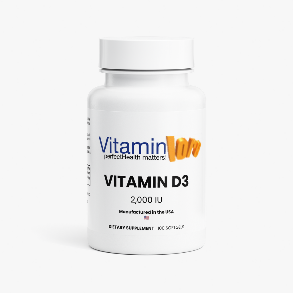Vitamin D3 2,000 IU (50 mcg) Softgels | 100 Count | VitaminLore