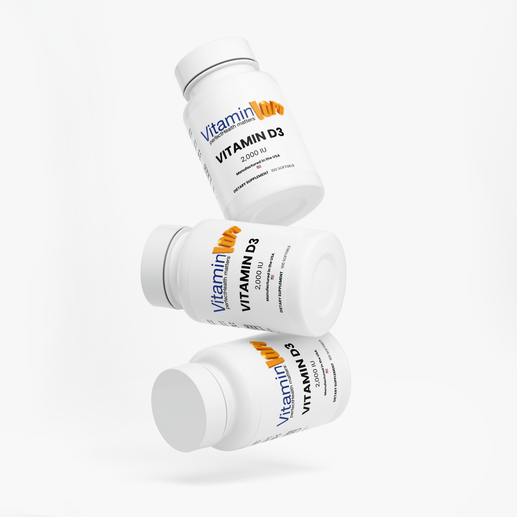 Vitamin D3 2,000 IU (50 mcg) Softgels | 100 Count | VitaminLore
