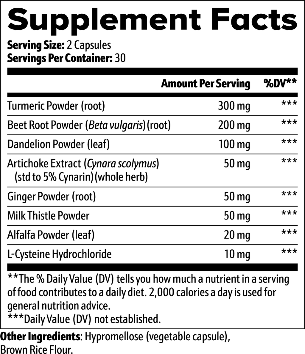 Liver Support Supplement – Supports Healthy Liver Function & Detoxification | VitaminLore