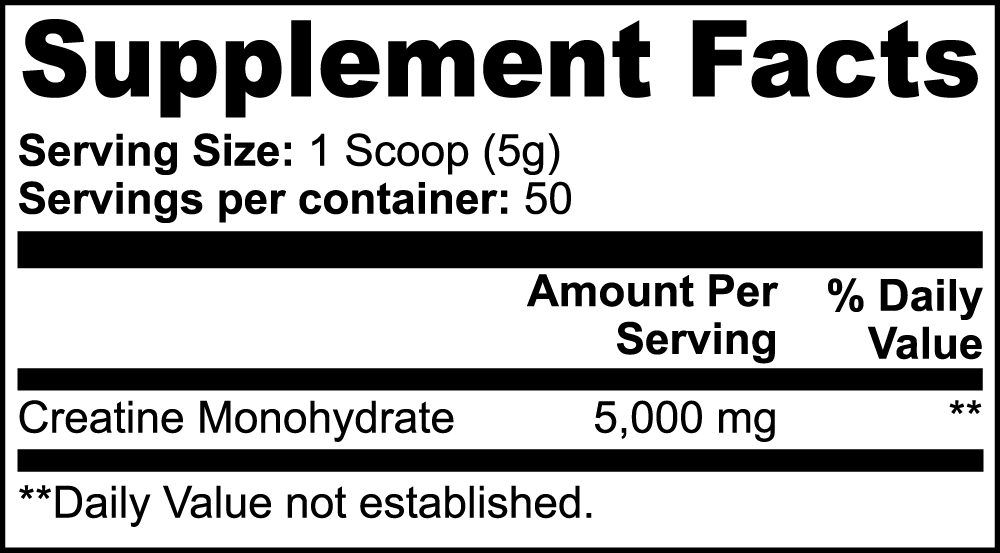 Creatine Monohydrate  Powder – Focus & Antioxidants | VitaminLore