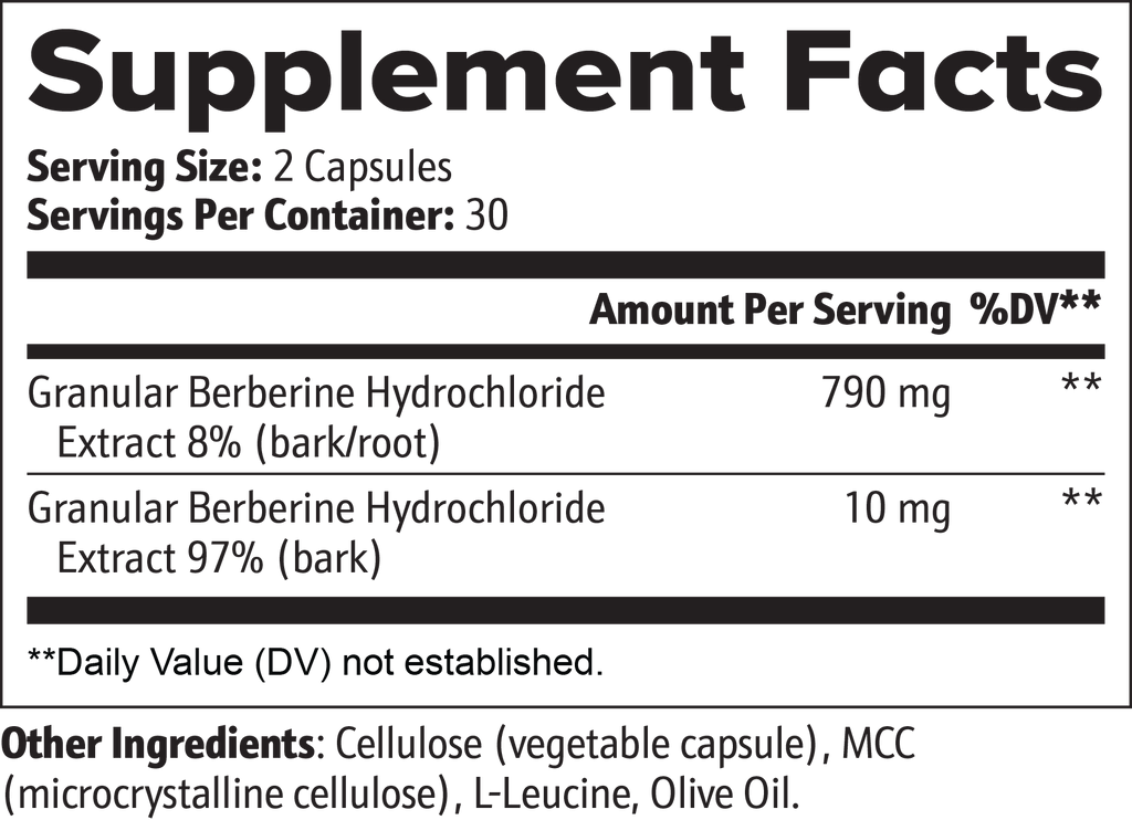 Berberine Supplement – Blood Sugar & Metabolic Support | VitaminLore